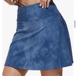 High Waist Tennis Skirt Pleated Athletic Running Workout Sports Golf Skorts